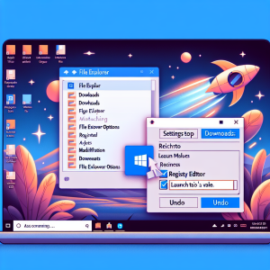 Cómo hacer que el Explorador de archivos de Windows 11 se abra directamente en Descargas