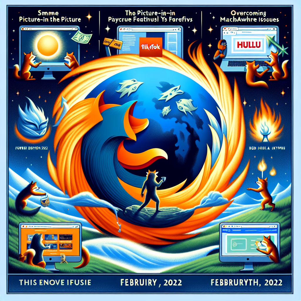actualizaciones firefox soluciones videos tiktok hulu