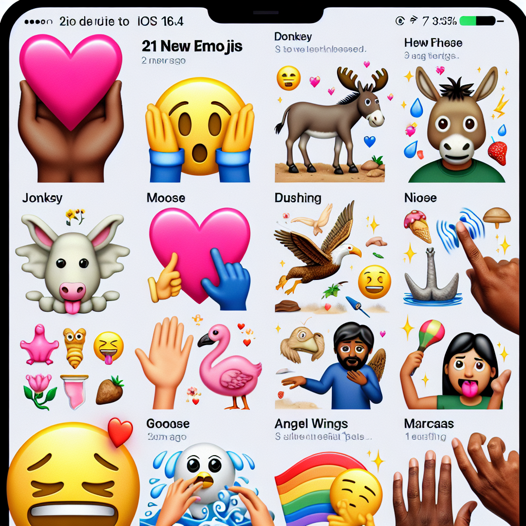 apple nuevos emojis exclusivos iphone ios 16 4