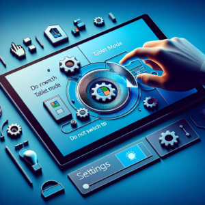 Cómo evitar que Windows 10 active el modo tablet automáticamente