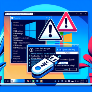 ¡Cuidado! Un error en Windows 11 impide expulsar con seguridad tus USB