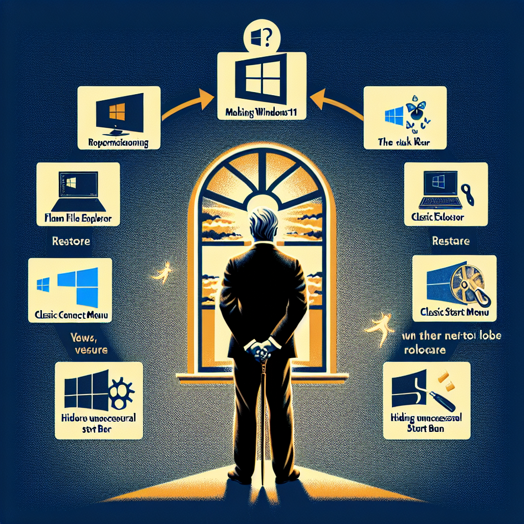 dale un toque clasico a windows 11 como windows 10