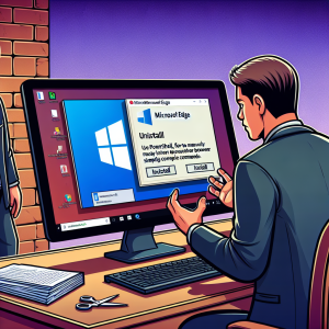 ¿Por Qué No Puedo Desinstalar Microsoft Edge De Mi Windows?