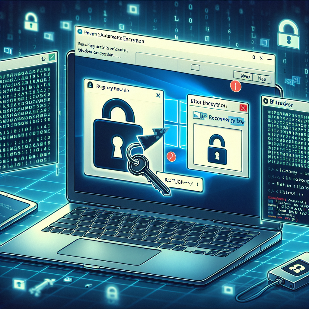evita cifrado automatico windows 11 bitlocker