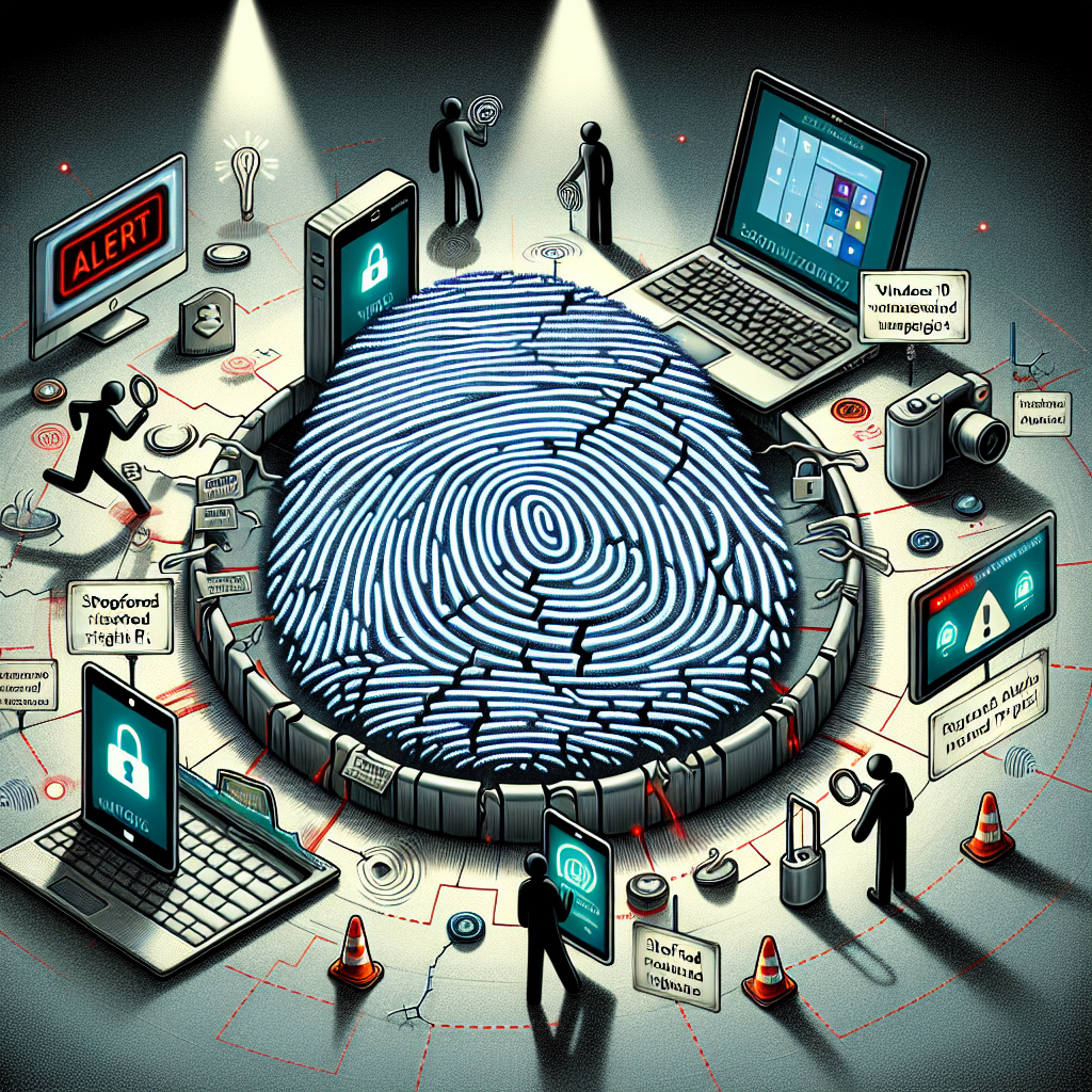fallos seguridad sensores huella windows 10