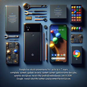 ¡Google Promete Hasta 7 Años de Actualizaciones Completas para Los Pixel 8!
