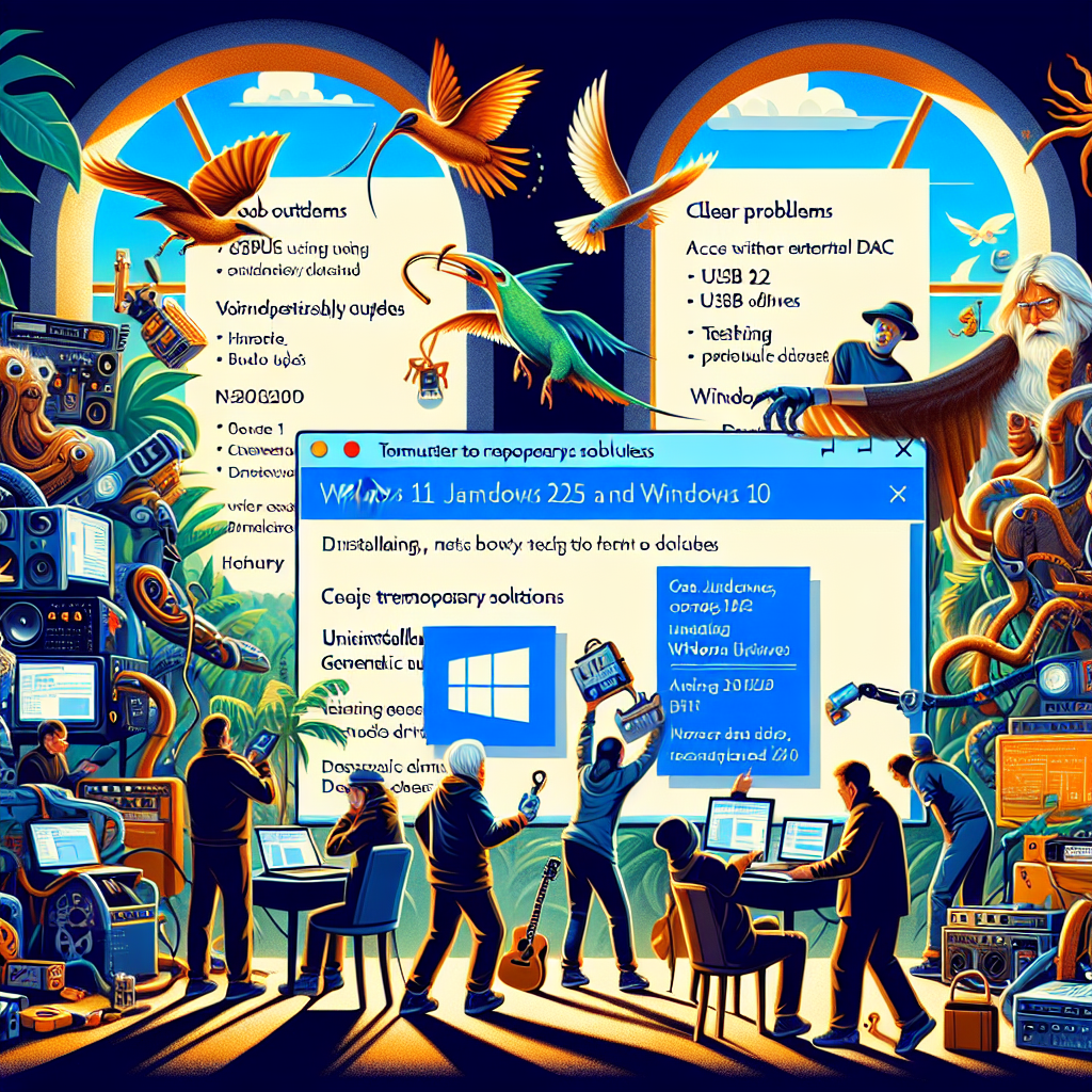 grave problema audio windows 11 fallos dacs