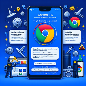 Importante actualización de seguridad en Google Chrome 115: Lo que necesitas saber