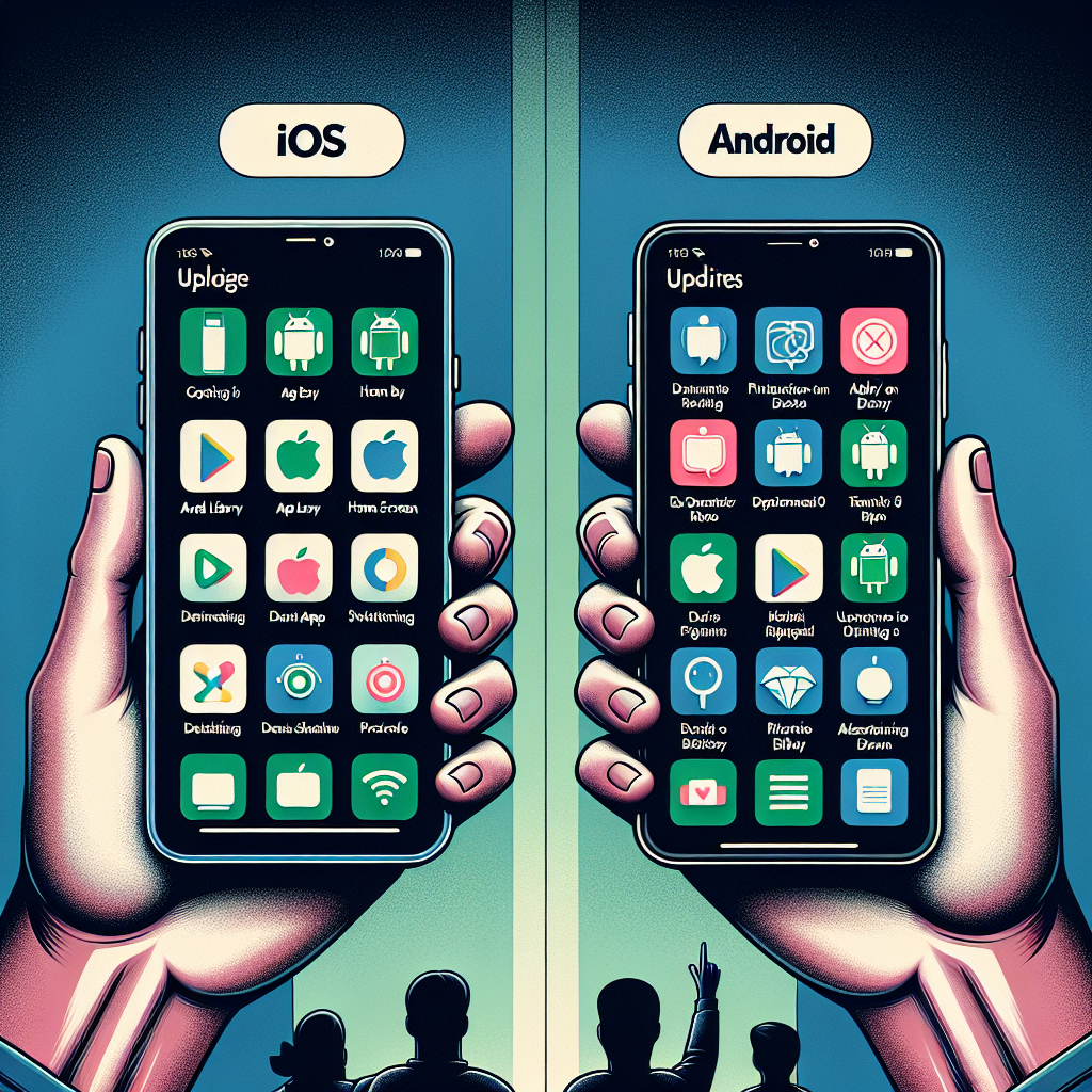 ios vs android funciones robadas y evolucion