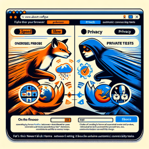 Descubre cómo mejorar tu privacidad en Firefox desactivando pruebas de conectividad