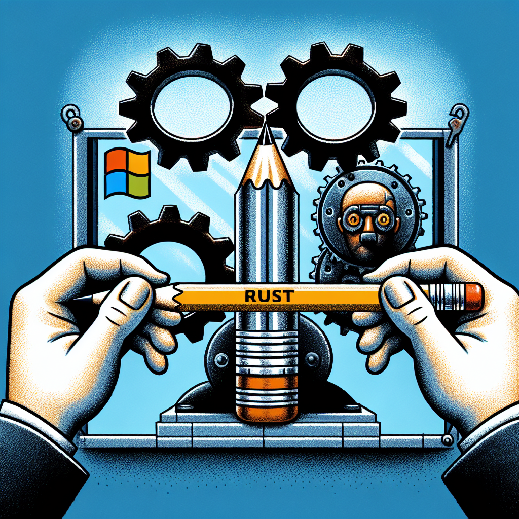microsoft reescribe nucleo windows rust cambio