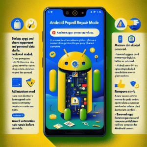 Descubre el Modo Reparación de Android para Proteger tu Privacidad