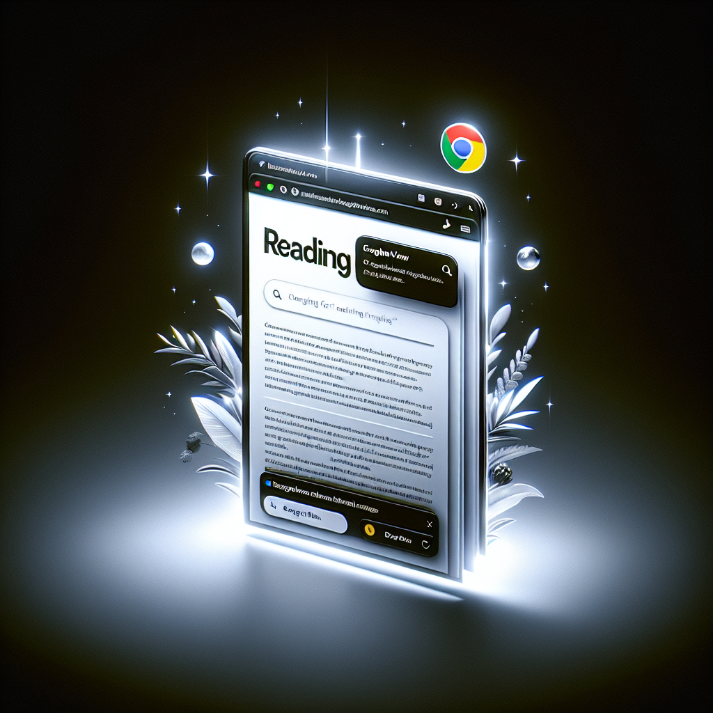 novedades en google chrome nuevo modo de lectura