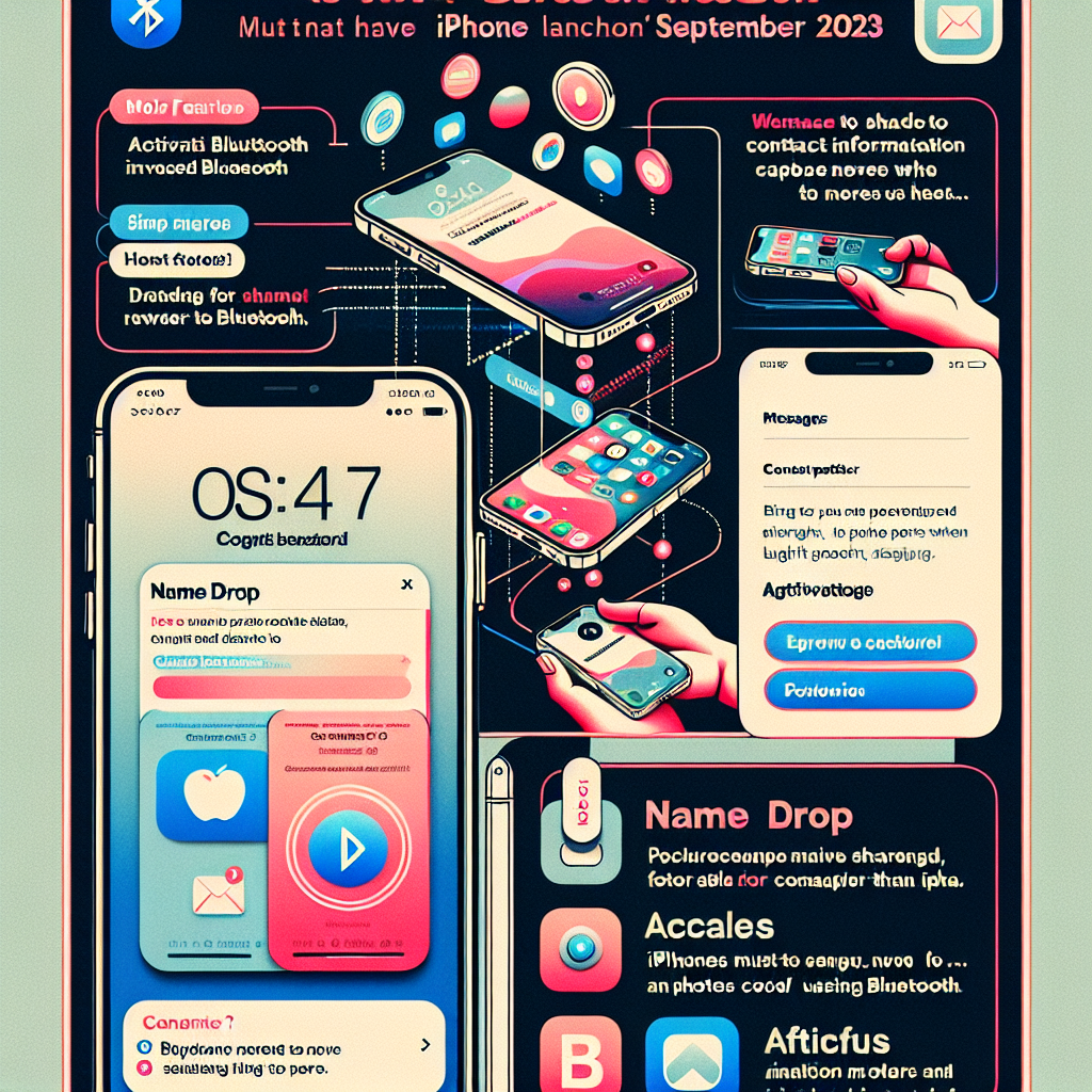 novedades ios 17 name drop y contact posters