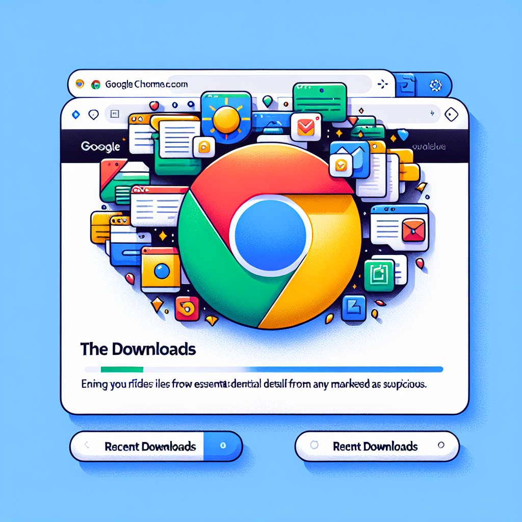 nueva experiencia descargas google chrome