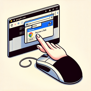 ¡Descubre la nueva función de previsualización de enlaces de Google Chrome!