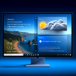 ¡Descubre la Nueva Funcionalidad de Windows 10 para Ver el Tiempo en la Pantalla de Bloqueo!