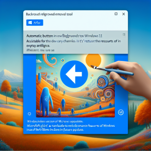¡La Nueva Herramienta de Eliminación de Fondos en Paint de Windows 11: Descúbrela!