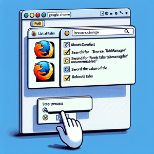 ¡Descubre cómo ocultar el icono de «listar todas las pestañas» en Firefox!