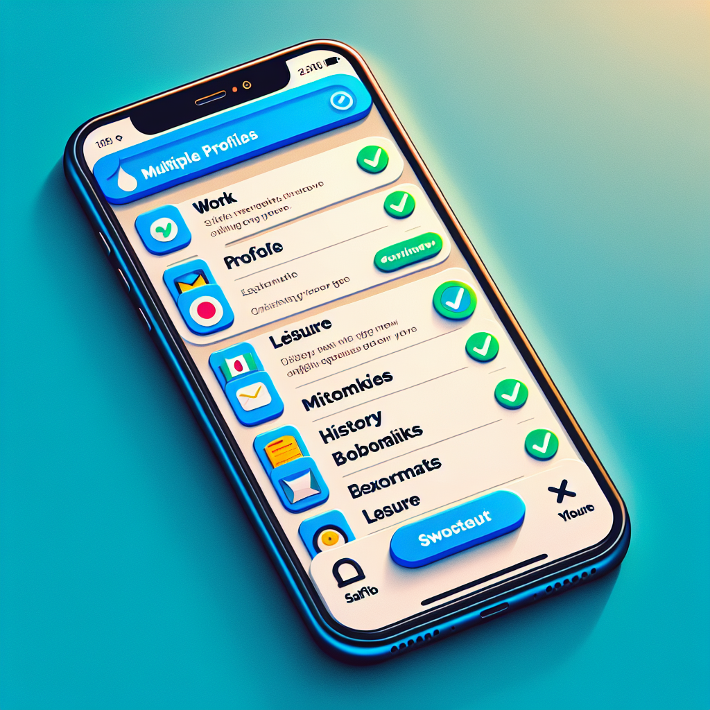 personaliza safari con perfiles ios 17
