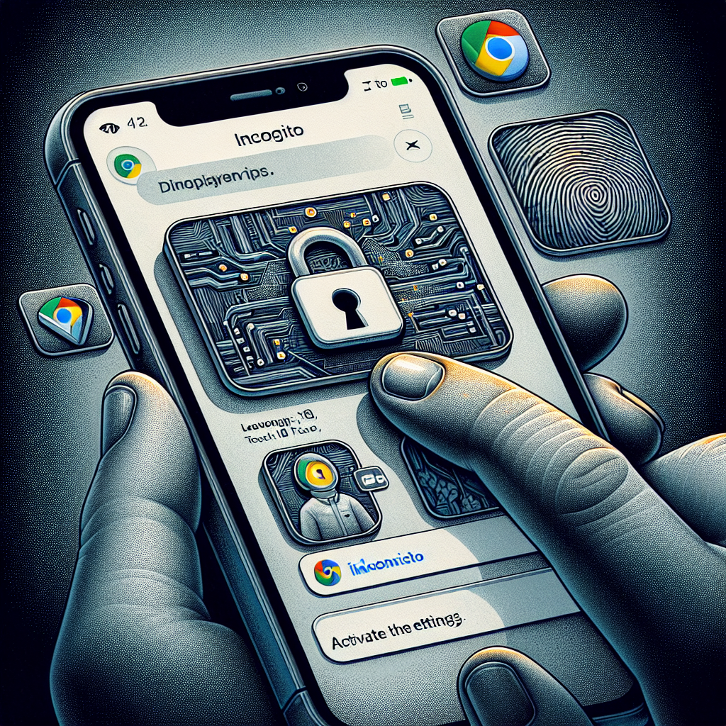 proteger pestanas incognito chrome con face id touch id