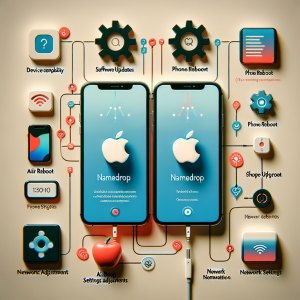 ¿Qué hacer si NameDrop no funciona en tu iPhone con iOS 17?