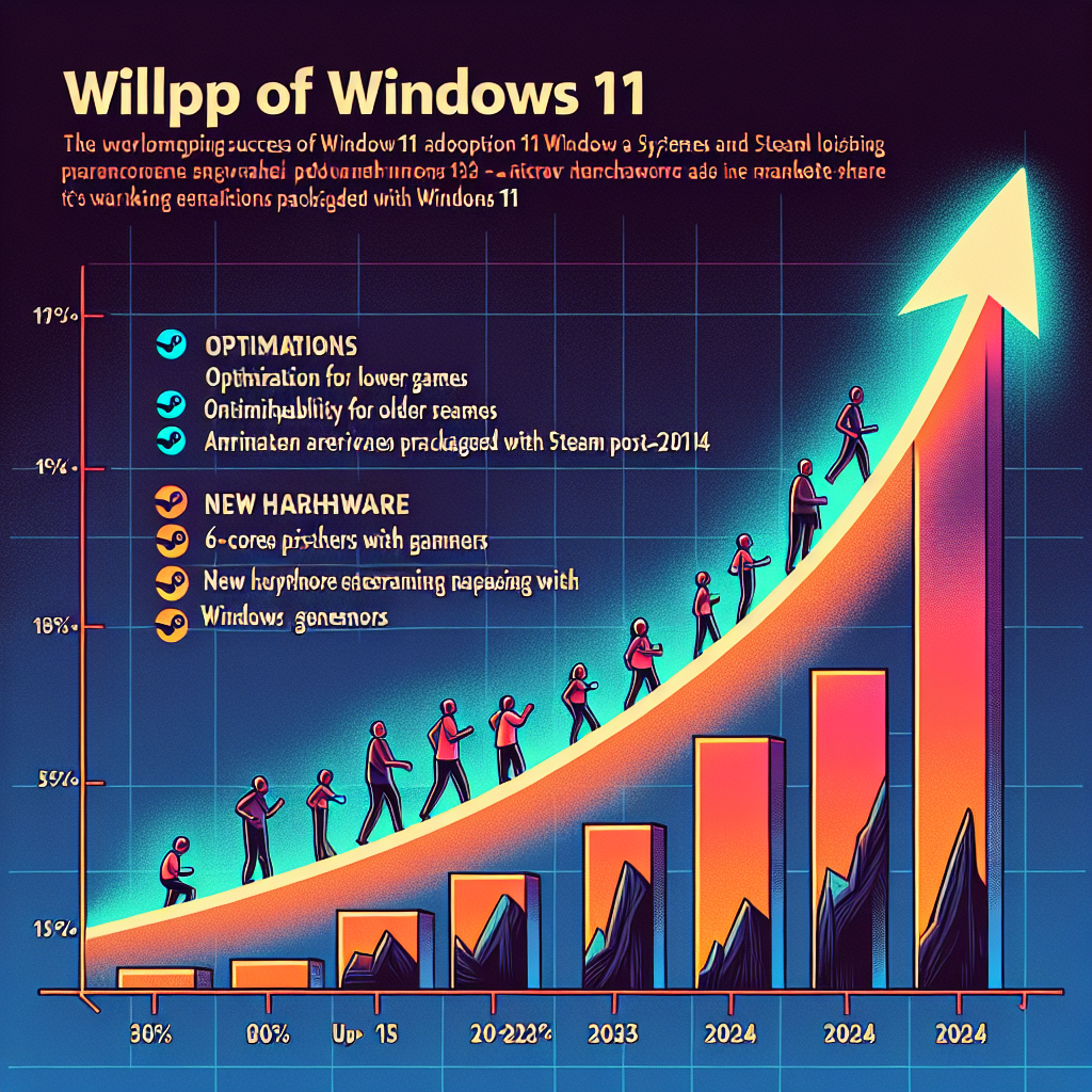 windows 11 en steam sorprendente giro estadisticas