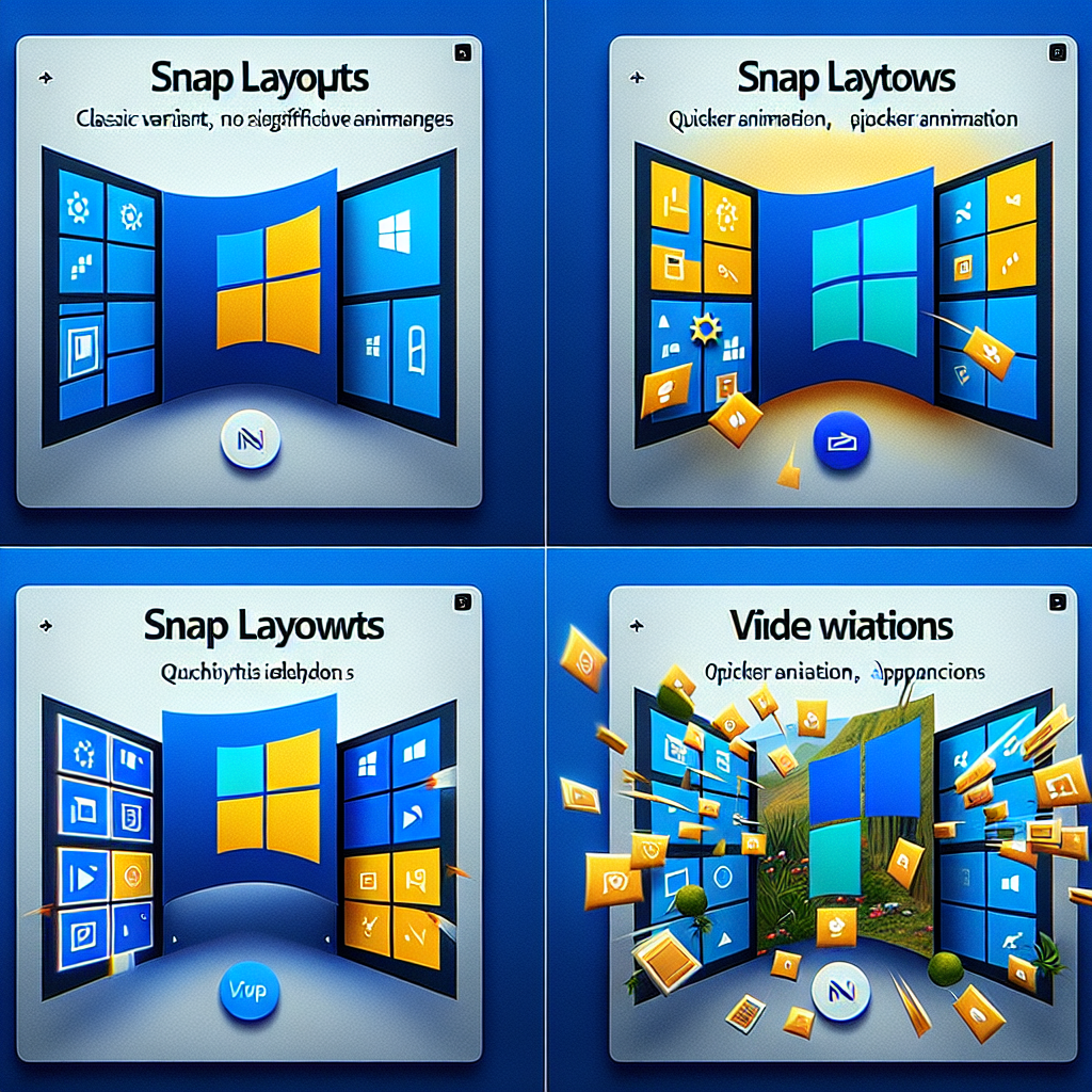 windows 11 revoluciona los snap layouts novedades