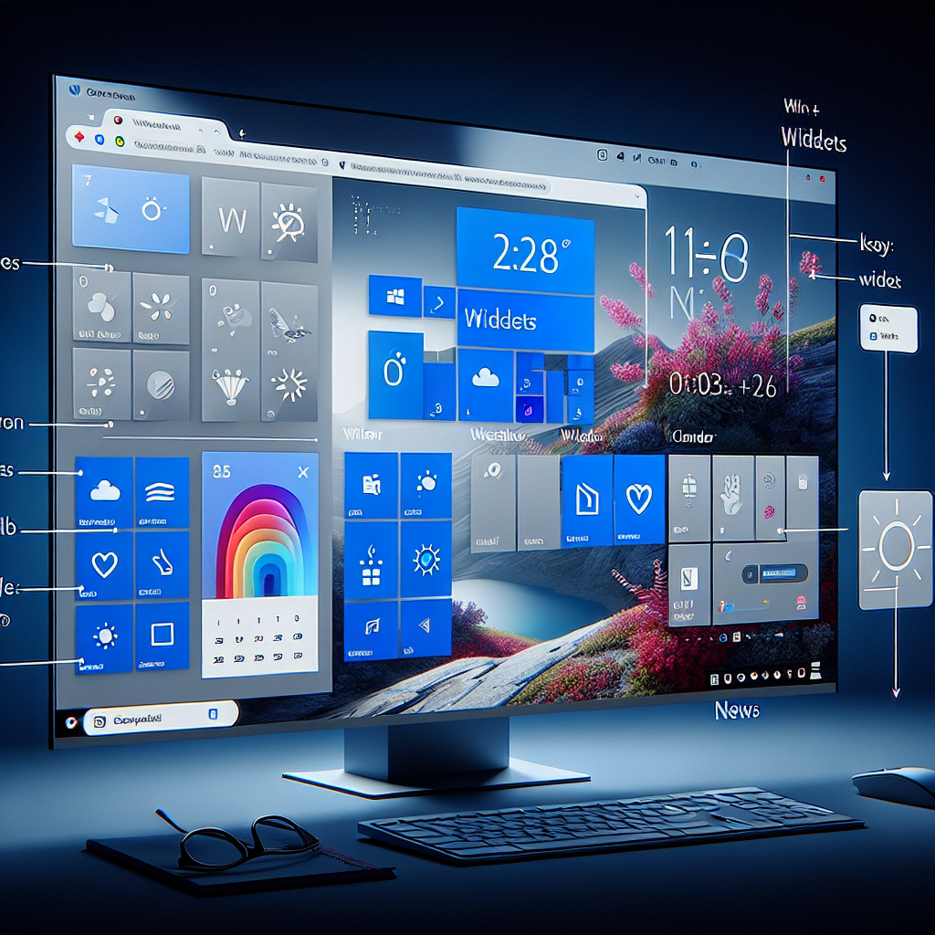 windows 11 revoluciona widgets nueva vista pantalla completa