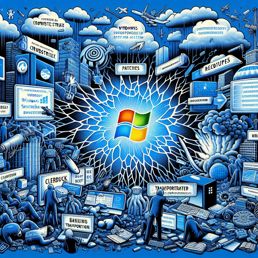 apagones sistemas windows globales problemas tecnologicos
