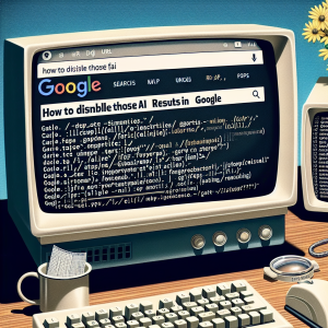 ¿Un truco inesperado para evitar los resultados de búsqueda con IA de Google?