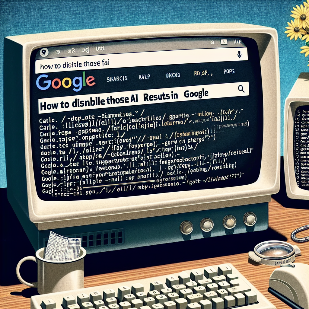 evitar resultados busqueda con ia en google