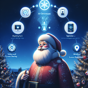 La magia de la navidad en tus dispositivos: Habla con Papá Noel gracias a la IA