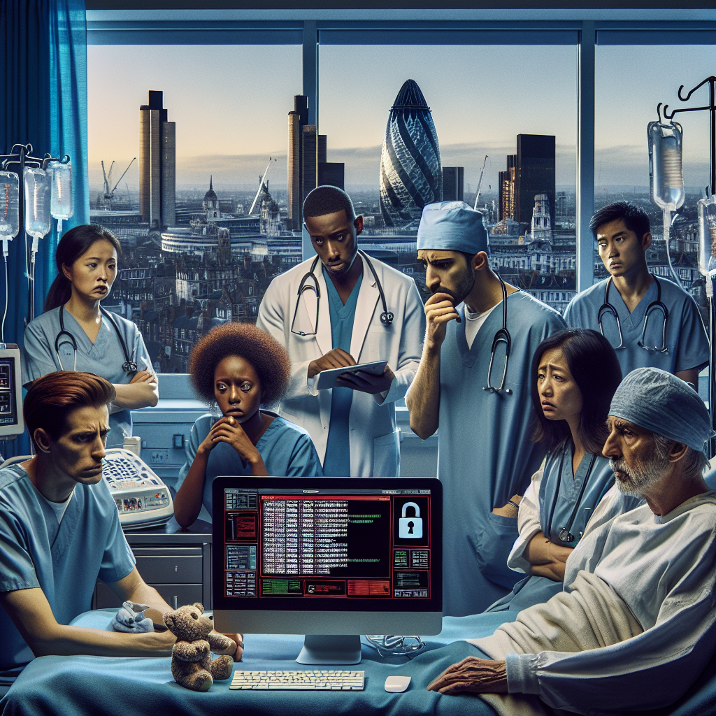 hospitales londres ataque ransomware