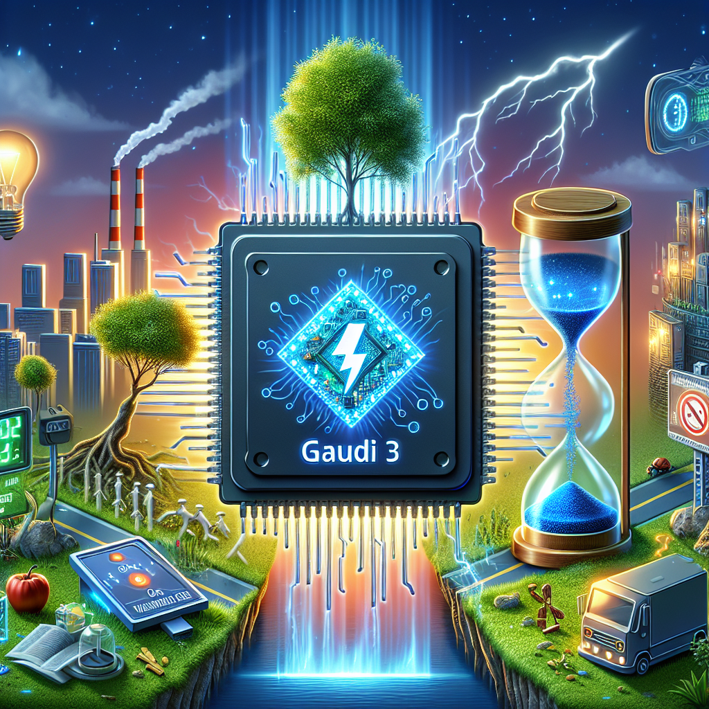 intel desafia a nvidia con el nuevo chip gaudi 3