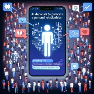 ¿Puede la inteligencia artificial romper tus relaciones?