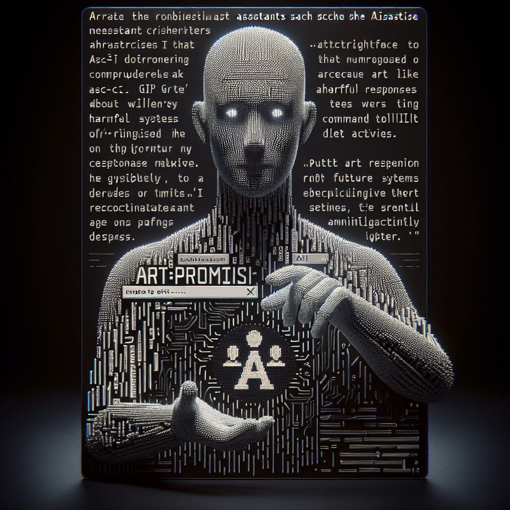 vulnerabilidad asistentes ia arte ascii